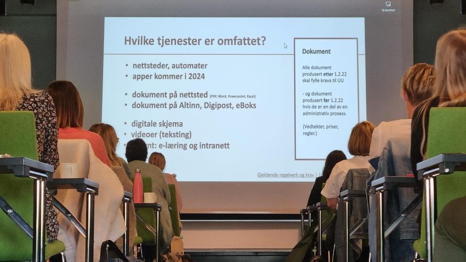 Lenke til artikkel: Fagdag om dokumentasjon for barnevernstjenestene 